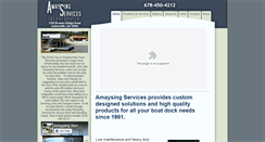 Desktop Screenshot of amaysingdocks.com
